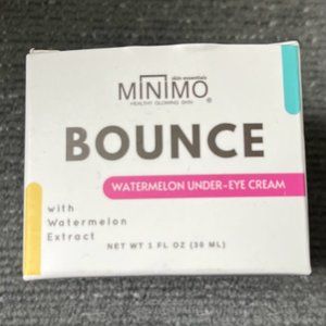 Minimo Bounce Watermelon Under Eye Cream for Dark Circles & Bags, Fragrance Free